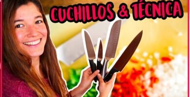 ¿Cómo se llama el cuchillo para verduras?