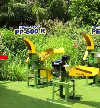 ¿Cuánto pesa una picadora de pasto?