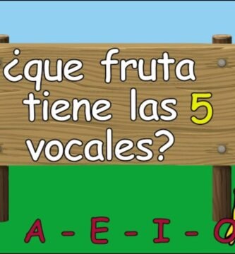 ¿Qué fruta tiene 4 vocales a?