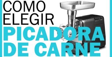 ¿Qué función tiene la picadora de carne?