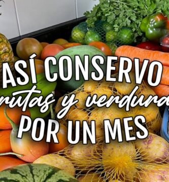 Qué verduras puedes picar y conservar listas para la semana