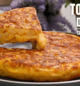 Tortilla de papas con vegetales picados: receta sencilla
