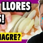 cómo picar correctamente cebollas sin ensuciar mucho