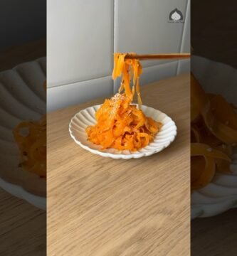 ensalada de zanahoria en menos de 15 minutos