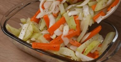 ensalada de zanahoria solo con picadora