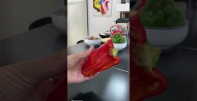 preparar platos saludables con pimientos troceados en menos de 15 minutos
