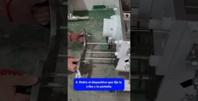 cómo limpiar la manivela de una picadora de plástico