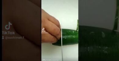 cómo picar correctamente pepinos sin ensuciar mucho