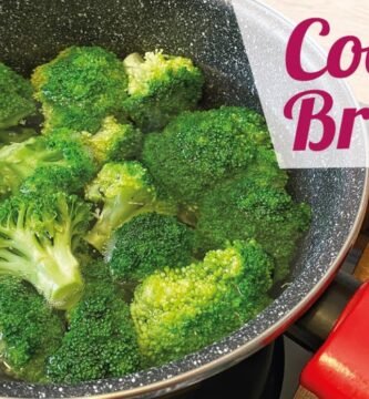 cómo picar correctamente brócoli en menos de un minuto
