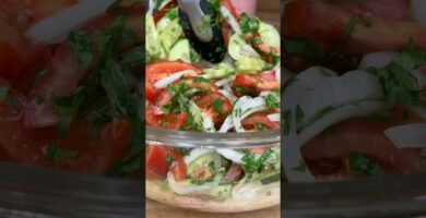 ensalada de cebolla en menos de 15 minutos