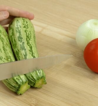 preparar platos saludables con calabacines frescos con picadora multifunción