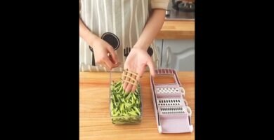 cuándo desinfectar la cuchillas de una picadora de vegetales