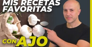 preparar platos saludables con ajos machacados en menos de 15 minutos