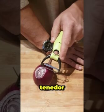 trucos para cortar rápido cebollas con el menor esfuerzo posible