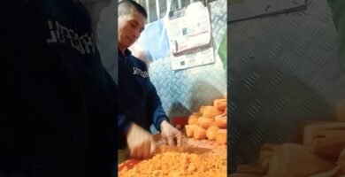 trucos para cortar rápido zanahorias evitando derrames