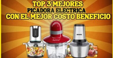 picadoras eléctricas para cocinas pequeñas: qué considerar antes de comprar