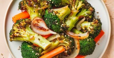 preparar platos saludables con brócoli picado con picadora de cuerda