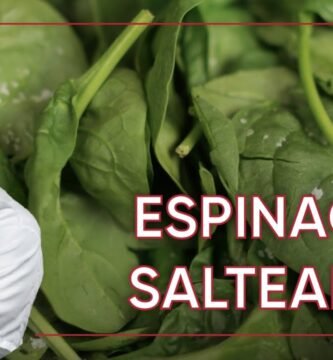 preparar platos saludables con espinaca cortada sin ensuciar otros utensilios