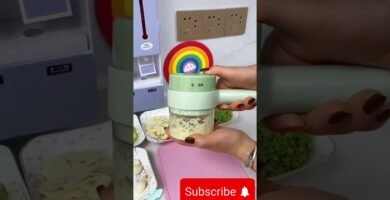 trucos para cortar rápido ajos en picadora eléctrica