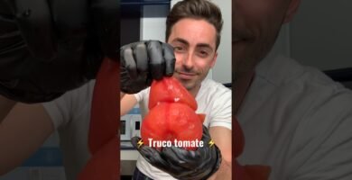 trucos para cortar rápido tomates en menos de un minuto