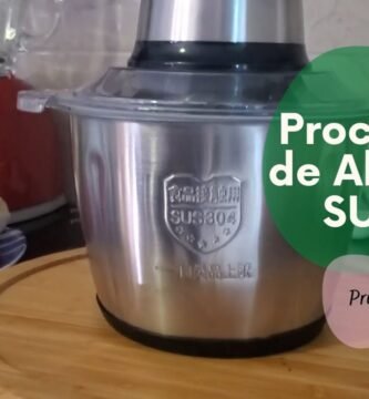 cuándo desinfectar la base de una picadora multifunción