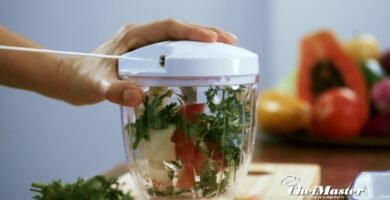 cuándo desinfectar la engranajes de una picadora de vegetales