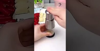 ensalada de ajo usando picadora de cuerda