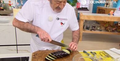 trucos para cortar rápido berenjenas en menos de un minuto