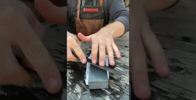 trucos para cortar rápido papas usando cuchillas afiladas