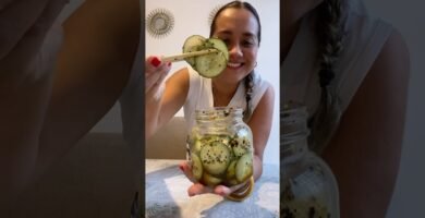 ensalada de pepino solo con picadora