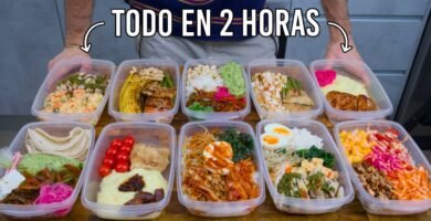 organizar tus comidas semanales con cebollas bien trituradas con picadora multifunción