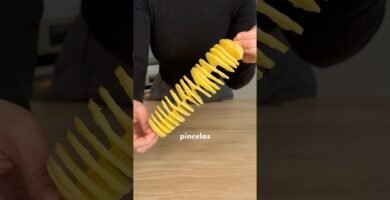 trucos para cortar rápido papas en menos de un minuto