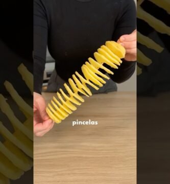 trucos para cortar rápido papas sin perder nutrientes