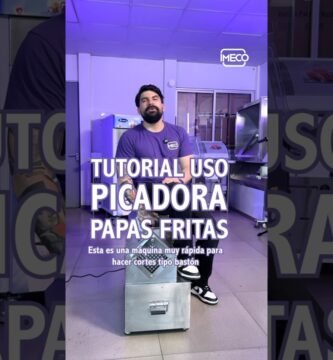 sopa de papa con picadora eléctrica