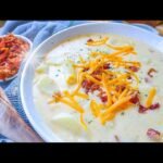 sopa de papa solo con picadora