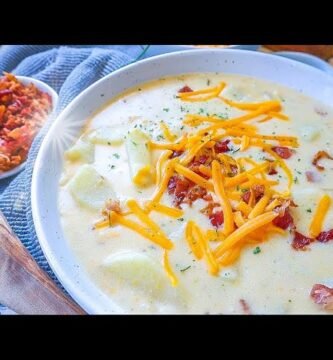 sopa de papa solo con picadora